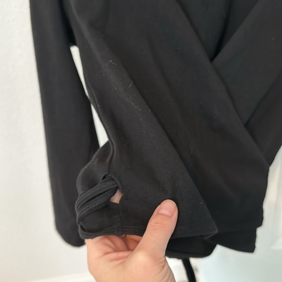 Ballet wrap top - Picture 2 of 5